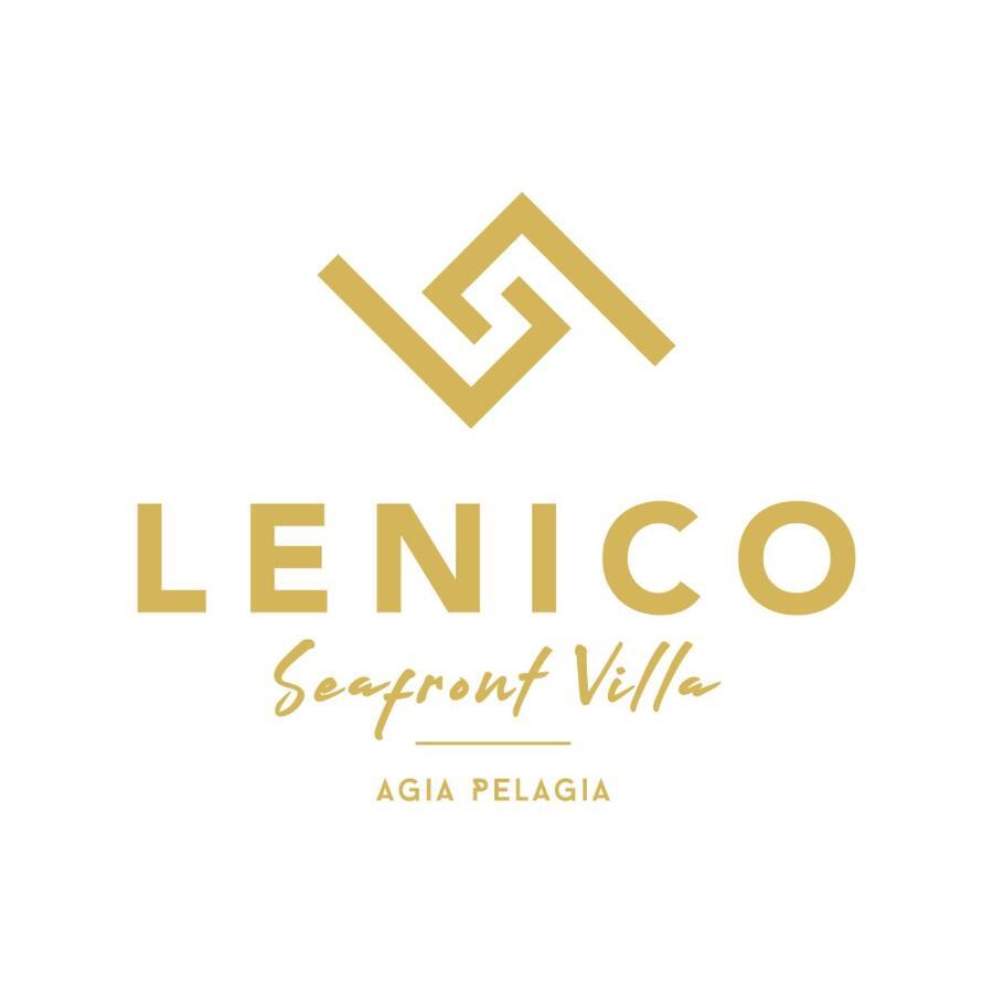 Lenico Seafront Villa Agia Pelagia Екстериор снимка
